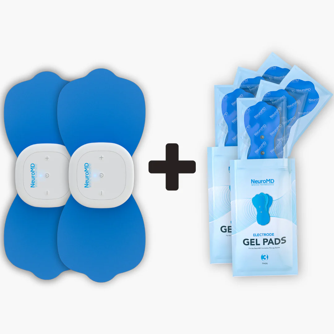 Buy 2 NeuroMD Corrective Therapy Device® Kit + Get 2 Electrode Packs FREE