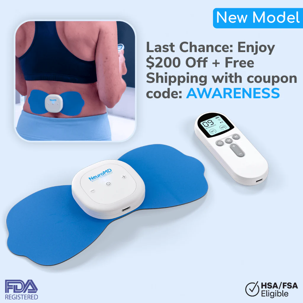 NeuroMD Corrective Therapy Device® for Back Pain & Knee Pain